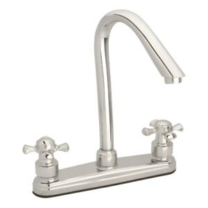 Grifería Gerfor Plateada